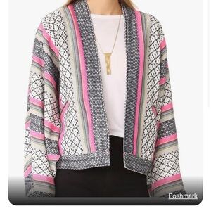 Free People woven dolman jacket, size M/L